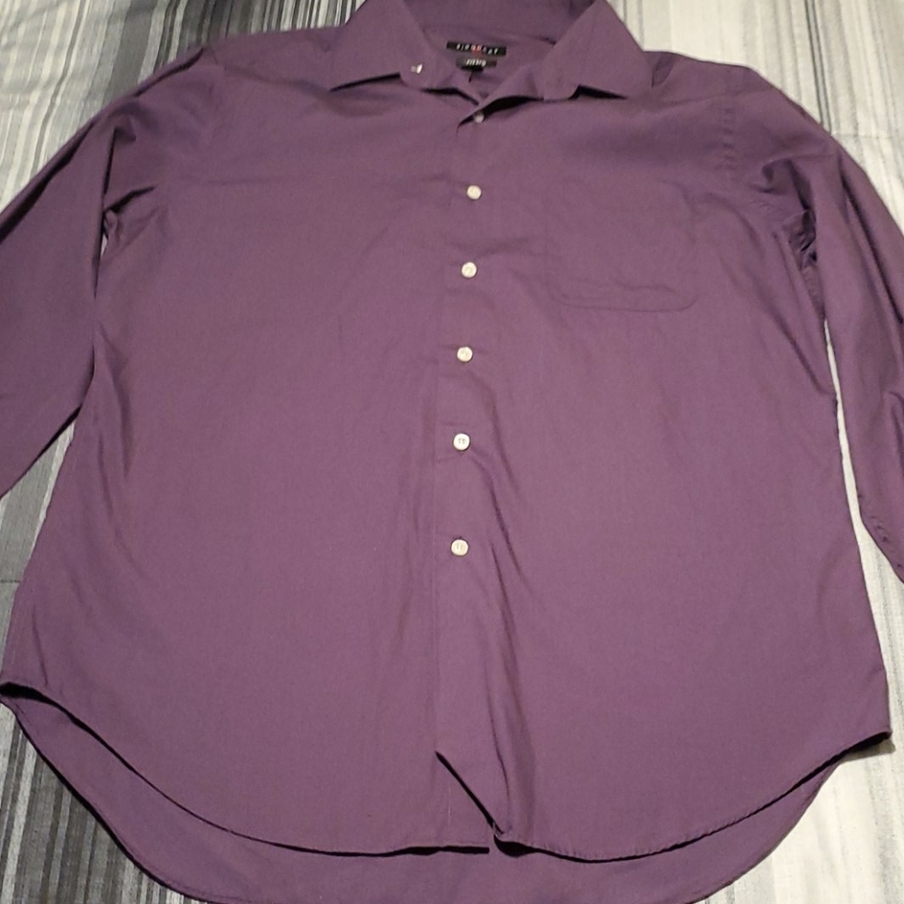 Ziggurat fitted formal shirt